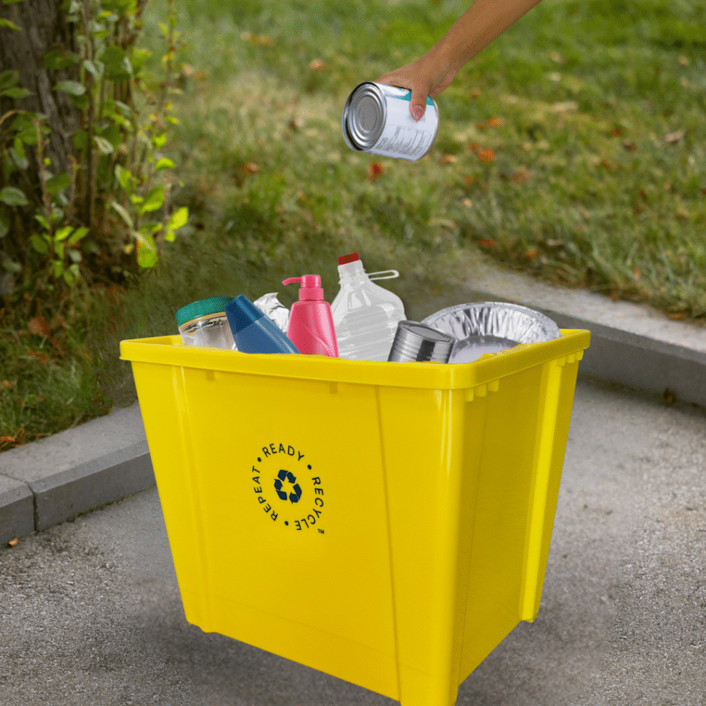 Gold box image with materials for New Brunswick