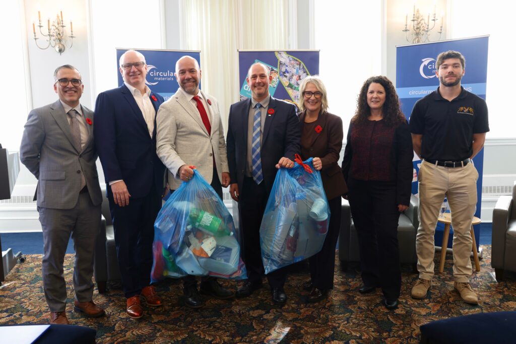 Leaders from government, local communities and Circular Materials gathered in Halifax to celebrate the launch of extended producer responsibility (EPR) in Nova Scotia, effective December 1.